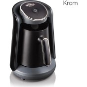 Resim Arzum Okka Minio Türk Kahve Makinesi Krom Renk 