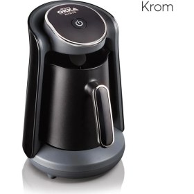 Resim Arzum Okka Minio Türk Kahve Makinesi Krom Renk 