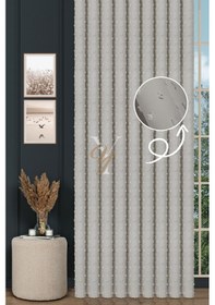 Resim Armani Fon Perde V-674 Ekru Ekru 