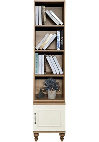 Resim Nefes Komodin Ve Kitaplık Set Aytaşı Renk Mdf Gürgen Ağacı Ayaklar Diğer 