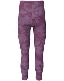 Resim Lovetti Bordo Kız Çocuk Flamıngo Desen Örme Kışlık Tayt 7969B014 Bordo 
