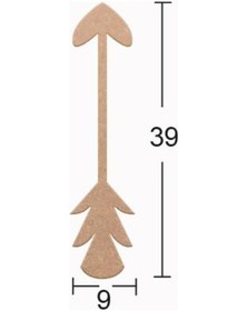 Resim Ahşap Ok Ds-097 