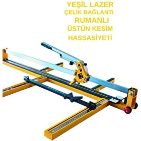 Resim Onon Yeşil Lazerli Kesim- Long 120 CM(127 Cm'e Kadar) Yedek Elmas Hediye Seramik Granit Fayans K.m. 