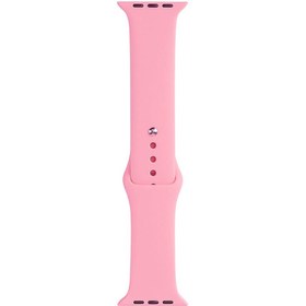 Resim Watch 44mm Band Serisi Klasik Kordon Silikon Strap Kayış-Pembe 