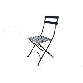 Resim sandalyecafesi Sandalyecsafesi Cool Metal Katlanabilir Balkon Mutfak Ve Bahçe Sandalyesi 