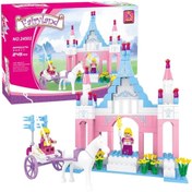 Resim Sole Ausini-asya Bricks 24502, Fairyland 245 Parça Şato Ve At Arabası Temalı Lego Seti 