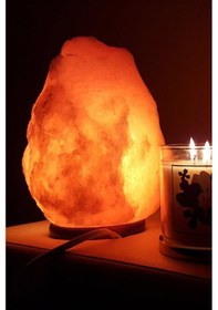 Resim 2 Adet 4-6 Kg Himalaya Tuz Lambası + 1 Kg Yemeklik Çankırı Kaya Tuzu 