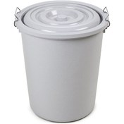 Resim Bora Plastik Çöp Açık Gri 