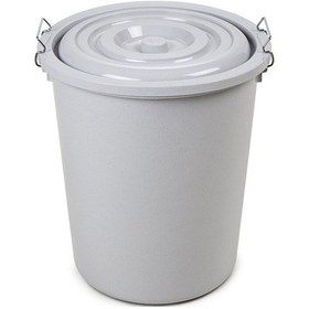 Resim Bora Plastik Çöp Açık Gri 