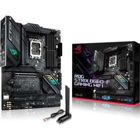 Resim Asus ROG Strix B660-F Gaming WIFI Intel B660 6000 (OC) MHz DDR5 Soket 1700 ATX Anakart Asus