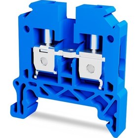 Resim Tbloc Tbl 6mm Mavi Vidalı Tek Katlı Klemens 