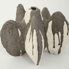 Resim Vitale Seramik Sarkıt Çiçeklik 27.5 25.5 21 Cm Ak.kd0045 Renkli 