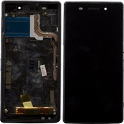 Resim Sony Kdr Xperia Z2 D6503 D6502 D6543 Lcd Ekran Dokunmatik Çıtalı Siyah 
