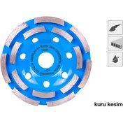 Resim di-star Baumesser 125 Mm Beton Çanak Disk Kuru Kesim Elmas Testere 
