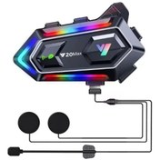 Resim TOL-KO SPOT KASK KULAKLIK Y20 Max Kablosuz Motosiklet Kask Intercom 