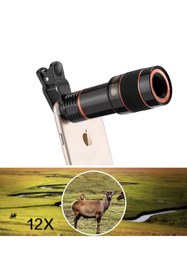 Resim yollayenilensin 2X Zoom Telefon Teleskop Lens – Evrensel Klipsli Yüksek Kalite Optik Cam Uzaktan Çekim 