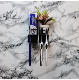 Resim 1 Adet Siyah Diş Fırçası Askısı, Diş Fırçası Standı Diğer 