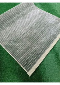 Resim Cool Kilim 402 Yeşil Yeni Koleksiyon Hav Vermez Kaymaz Yıkanabilir Halı Modern Tek Renk Tozumaz Yeşil 