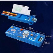 Resim Çocuklar İçin Çok Fonksiyonlu Bölmelere Sahip Açılır Kalem Kutusu C 