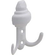 Resim Nzb Vestiyer Duvar Askısı Dolap Elbise Askılığı Beyaz Metal Askı 