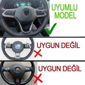 Resim Vagparts Passat B8 Mavi R Rozet (2019-2023) Passat B8 Aksesuar Amblem Rozet Arma 