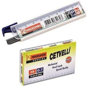 Resim Min 0.7 MM Cetvelli Kalem Ucu 75 MM Mikro Uç 