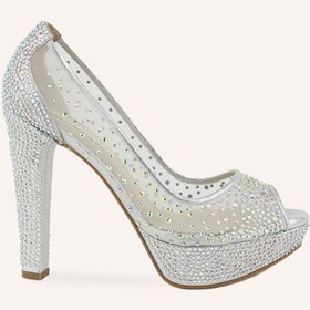 Resim MARCATELLI Gümüş Cinderella Platformlu Ayakkabı 