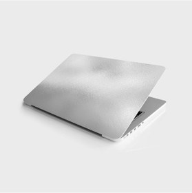 Resim Laptop Sticker Notebook Pc Kaplama Etiketi Gümüş Doku 