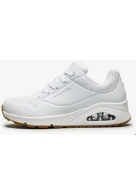 Resim Skechers Skecher 73690 Wht Uno Stand On Aır Günlük Spor Ayakkabı Beyaz 