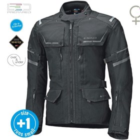 Resim Held Karakum Top Adventure Korumalı Motosiklet Montu Siyah 