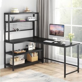 Resim 8909 140 cm Çalışma Masası Bilgisayar Masası Ofis Masası Ders Laptop Masası Siyah 