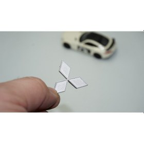 Resim Dk Tuning Bagaj Gri Abs 3m 3x3 Arma Logo Mitsubishi İle Uyumlu 