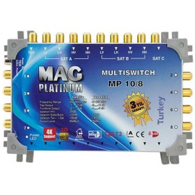 Resim Genel Markalar 10*8 SONLU UYDU SANTRALİ MAG PLATINUM 