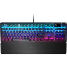 Resim SteelSeries Apex 5 Hibrit Mekanik Gaming Klavye 