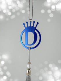 Resim Lizpo Decor D Harfi Çift Taraflı Ayna C Yazılı Harf Ayna Pleksi Araba Dikiz Aynası Süsü 