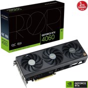 Resim Asus PROART-RTX4060-O8G 8GB GDDR6 HDMI DP 128BİT Ekran Kartı 