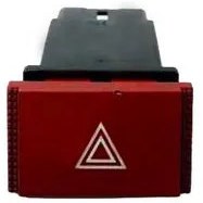 Resim Hyundai Getz Dörtlü Flaşör Düğmesi (2003-2005) Orijinal Mobis 