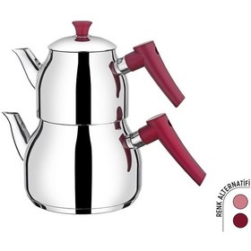 Resim Viola Mini Damla Paslanmaz Çelik Çaydanlık 