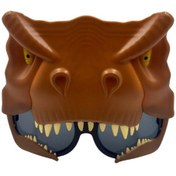 Resim Parti Gözlük Lüx Dinozor Kahverengi 