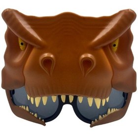 Resim Parti Gözlük Lüx Dinozor Kahverengi 