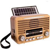 Resim Everton Rt-642 (Solar Güneş Panelli) -Usb-Tf-Am-Fm-Sw-Blue-Connect-Tws-Usb Şarj Nostaljik Radyo 