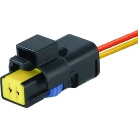 Resim Aptiv (Delphi) Yağ Müşür Soketi 2 Pin Kablolu 