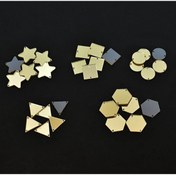 Resim Genel Markalar 25 Adet Küpe Yapımında Kullanılan Akrilik – Delikli 