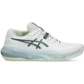 Resim Asics Gel-resolutıon X Kadın Offwhite Tenis Ayakkabısı 1042a279-102 Beyaz 