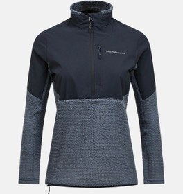 Resim Peak Performance W Freelight Alpha Half Zip Frosty Haze Kdn İçlik G80441020-30694 Siyah 