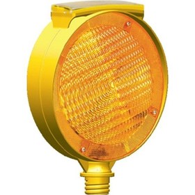Resim İleri Trafik Solar Yuvarlak Çift Taraflı Flaşör Sarı 534230965 