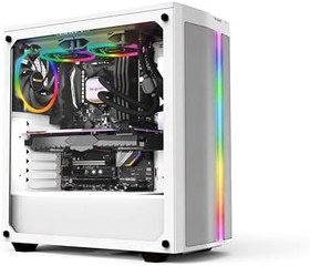 Resim be quiet! Pure Loop 2 FX 240 mm, hepsi bir arada su soğutma, 2 Light Wings 120 mm PWM yüksek hızlı fan, 20 ARGB LED, ışıklı soğutma bloğu, ARGB-PWM Hub, BW013 