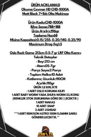 Resim Oslo Rock Game 213cm 0,5-7gr Ceymar 1000 8 Örgü Lrf Olta Seti Standart 