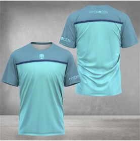 Resim Snapbuy2024 Yaz Erkek Spor Tişörtü Rahat Nefes Kısa Kollu Büyük Boy S-6xlgökyüzü Mavi Gökyüzü Mavi 