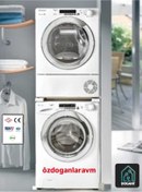 Resim dogant özdoğanlar avm Evrensel Çamaşır Makinesi Kurutma Makinesi Üst ÜstE Koyma Aparatı Kiti 
